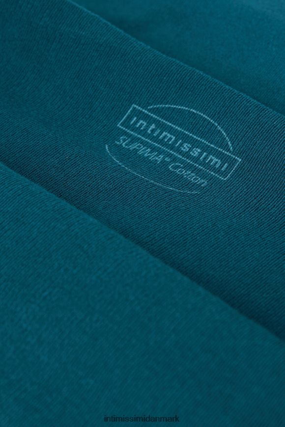 Intimissimi trusser i råt skåret bomuld Kvinder 346j-blågrøn undertøj 8DZ4XJ899