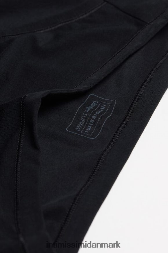 Intimissimi ultralette supima bomuldstrusser Kvinder 019-sort undertøj 8DZ4XJ1142
