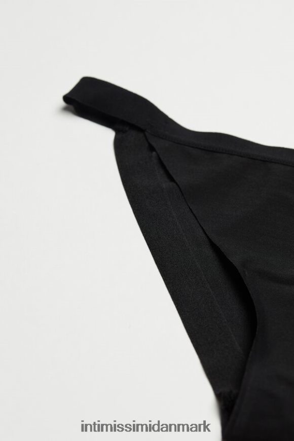 Intimissimi usynlige touch-trusser med sidestropper Kvinder 019-sort undertøj 8DZ4XJ1125