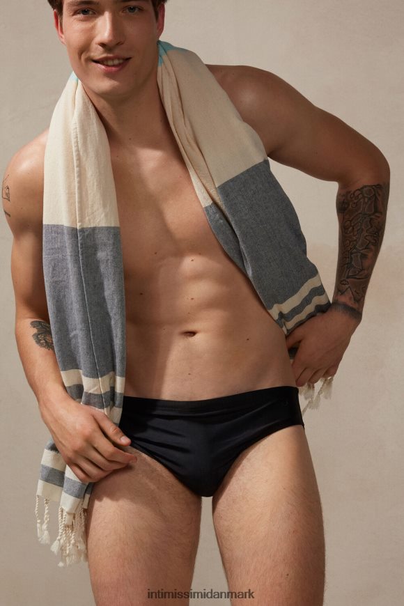 Intimissimi almindelige badetrusser Mænd 019-sort beklædning 8DZ4XJ450