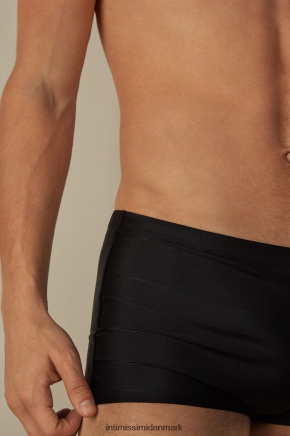 Intimissimi almindelige firkantede badebukser Mænd 019-sort beklædning 8DZ4XJ453