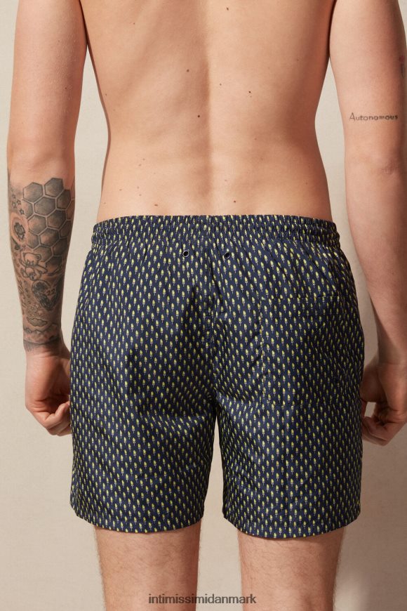 Intimissimi badeshorts med mikro-istryk Mænd 269j-is dybblå beklædning 8DZ4XJ417