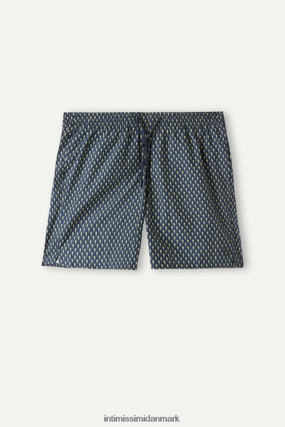 Intimissimi badeshorts med mikro-istryk Mænd 269j-is dybblå beklædning 8DZ4XJ417