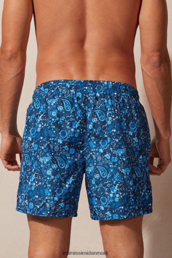 Intimissimi blå paisley badeshorts Mænd 265j-paisley print dybblå beklædning 8DZ4XJ421