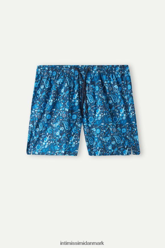 Intimissimi blå paisley badeshorts Mænd 265j-paisley print dybblå beklædning 8DZ4XJ421