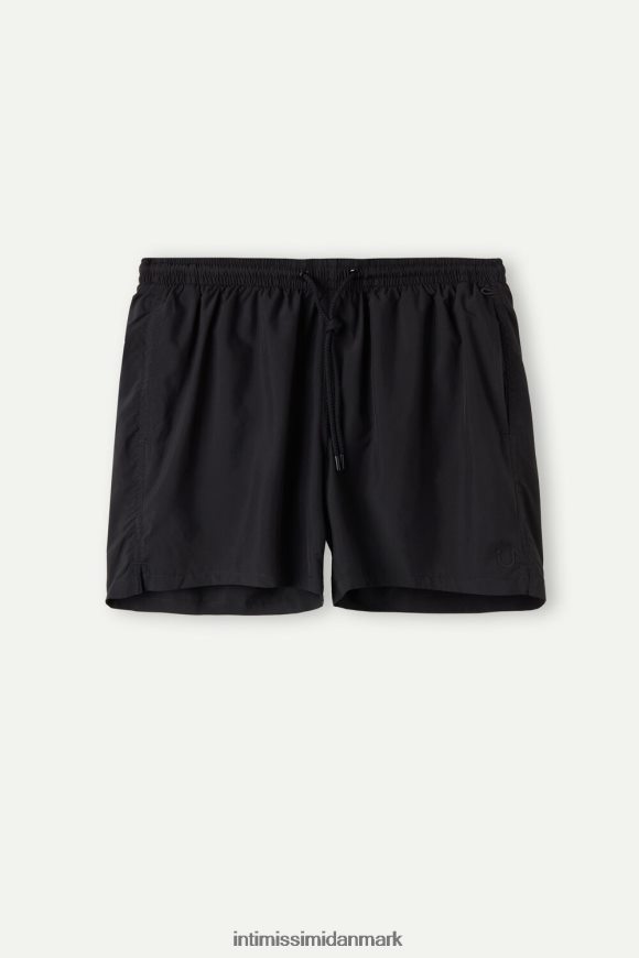Intimissimi ensfarvede badeshorts Mænd 019-sort beklædning 8DZ4XJ446