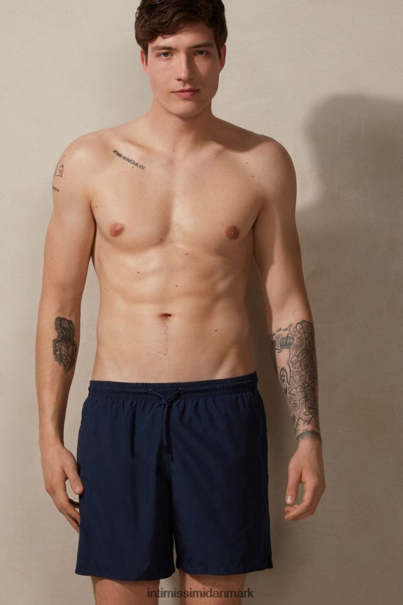Intimissimi ensfarvede badeshorts Mænd 1467-intens blå beklædning 8DZ4XJ447