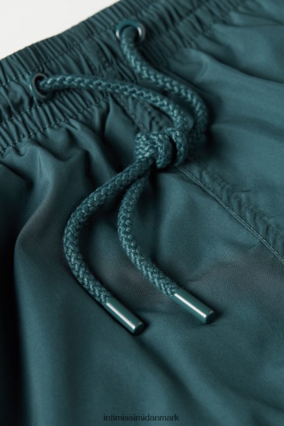 Intimissimi ensfarvede badeshorts Mænd 4369-mørkegrøn beklædning 8DZ4XJ445