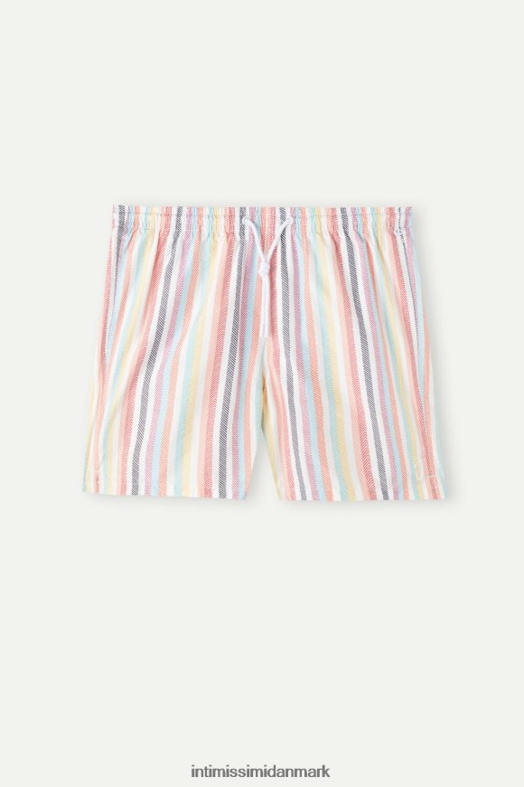 Intimissimi flerfarvede stribede badeshorts Mænd 276j-flerfarvet stribeprint beklædning 8DZ4XJ426