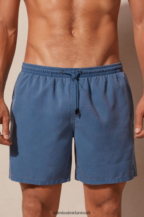 Intimissimi stenvaskede badeshorts Mænd 280j-delave pacific blå beklædning 8DZ4XJ443