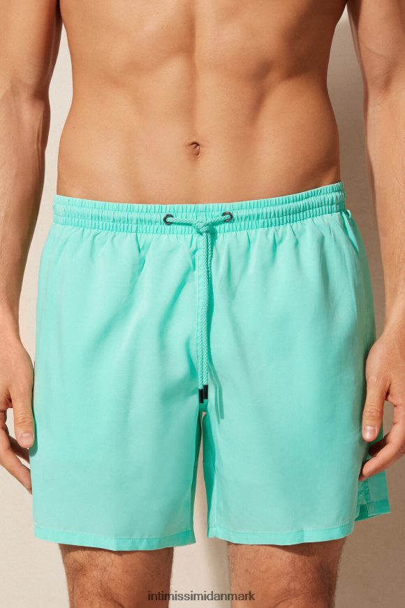 Intimissimi stenvaskede badeshorts Mænd 282j-delave sommergrøn beklædning 8DZ4XJ442