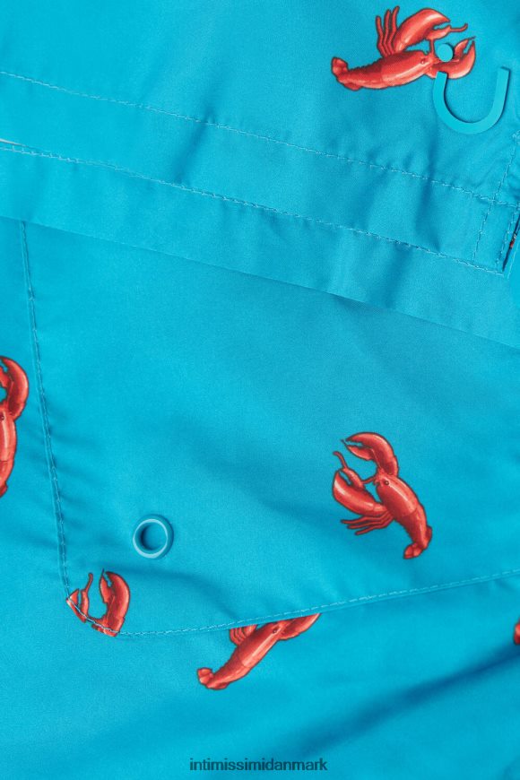 Intimissimi svømmeshorts med hummertryk Mænd 273j-hummer-print påfugleblå beklædning 8DZ4XJ419