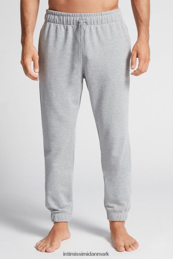 Intimissimi lange lette fleecebukser Mænd 977i-gr. melange beklædning 8DZ4XJ211