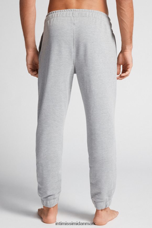 Intimissimi lange lette fleecebukser Mænd 977i-gr. melange beklædning 8DZ4XJ211