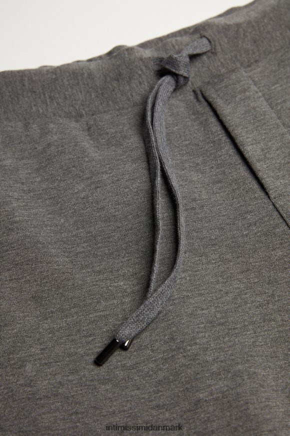 Intimissimi lange mikromodale bukser Mænd 5227-koksgrå melange beklædning 8DZ4XJ219