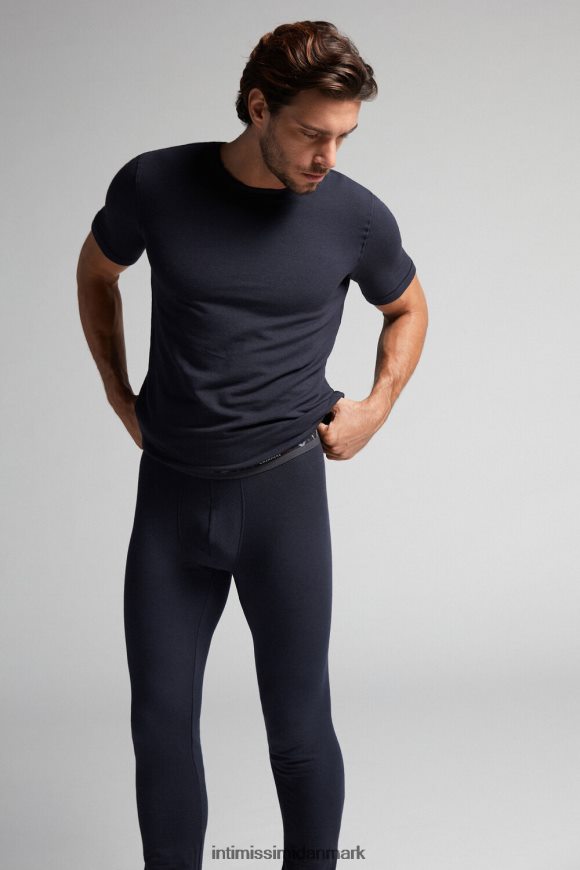 Intimissimi modal-cashmir leggings Mænd 800-midnatsblå beklædning 8DZ4XJ250