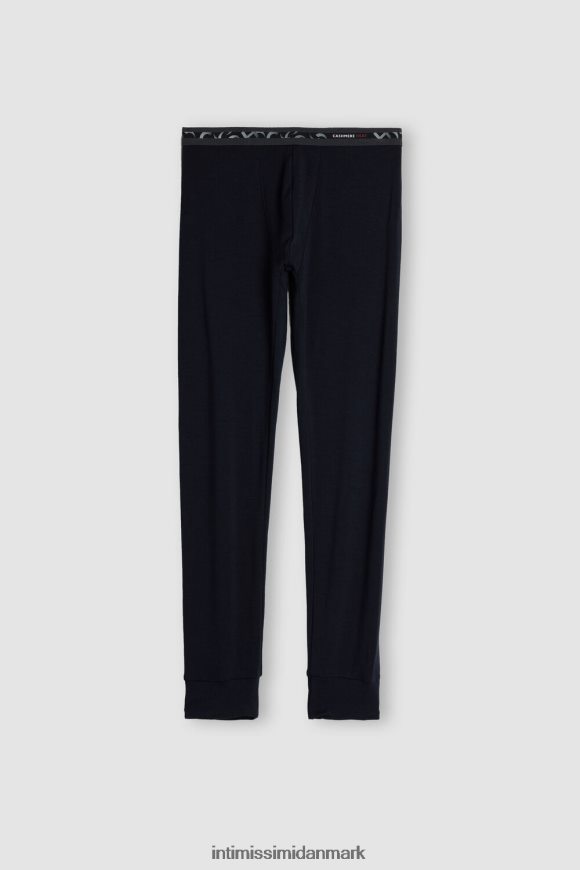 Intimissimi modal-cashmir leggings Mænd 800-midnatsblå beklædning 8DZ4XJ250