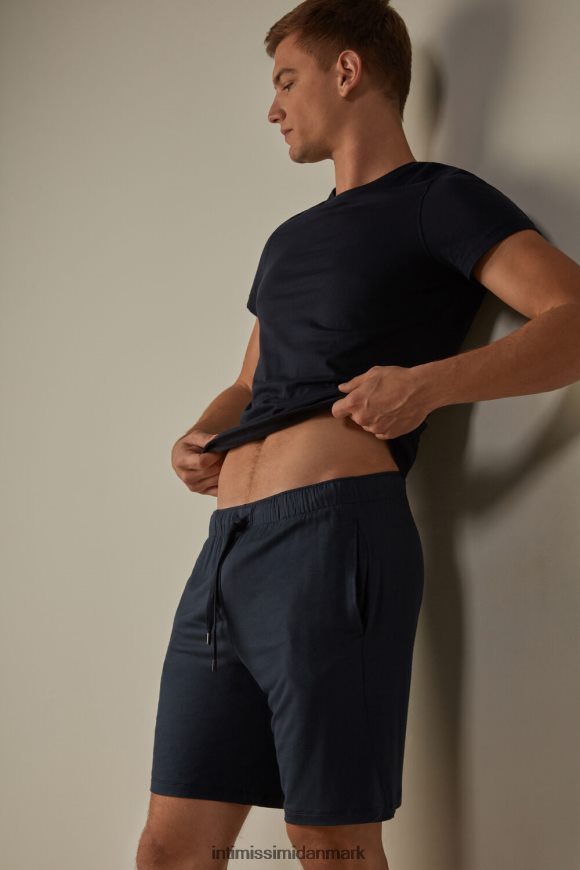 Intimissimi silke og modal shorts Mænd 800-midnatsblå beklædning 8DZ4XJ239