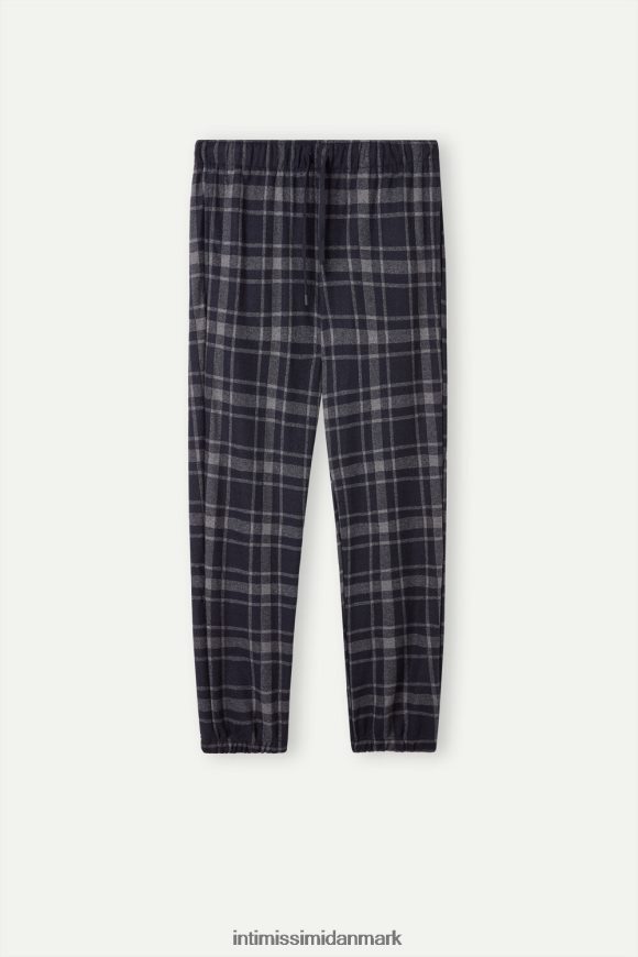 Intimissimi terne trikotbukser i fuld længde Mænd 097j-koksgrå melange/midnatsblå beklædning 8DZ4XJ200