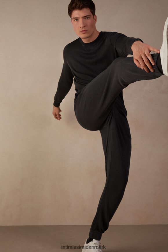 Intimissimi vasket kollektion lange fleecebukser Mænd 762i-grå beklædning 8DZ4XJ187