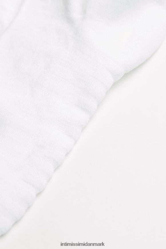 Intimissimi frotté bomuldsstrømper Mænd 001-hvid sokker 8DZ4XJ365