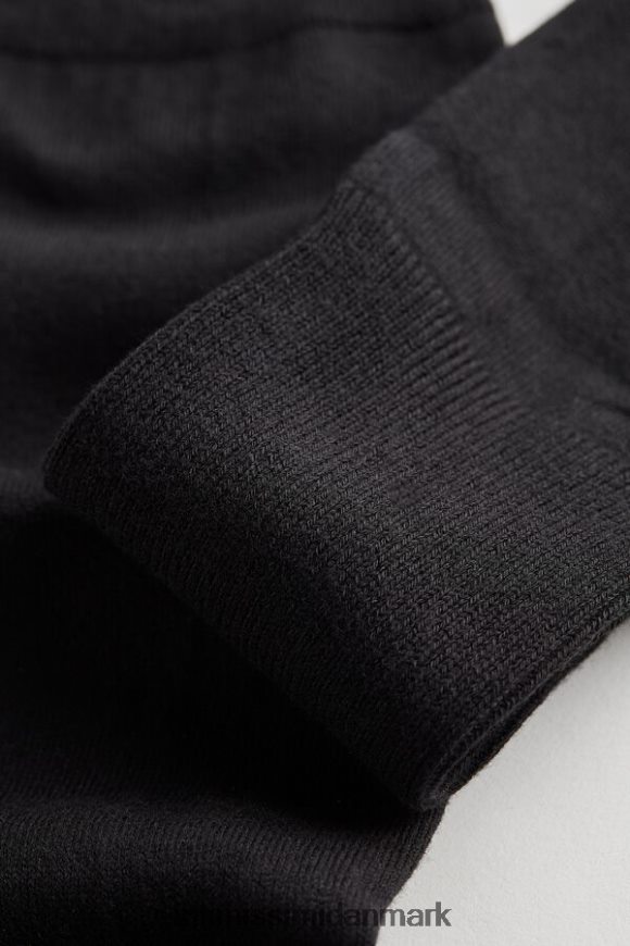 Intimissimi lange varme bomuldsstrømper Mænd 019-sort sokker 8DZ4XJ376