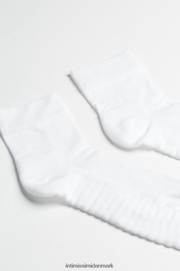 Intimissimi ekstra korte frottéstrømper i bomuld Mænd 001-hvid sokker 8DZ4XJ369