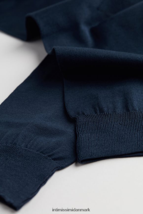 Intimissimi korte lisle sokker i satin bomuld Mænd 2168-lyseblå grå sokker 8DZ4XJ371