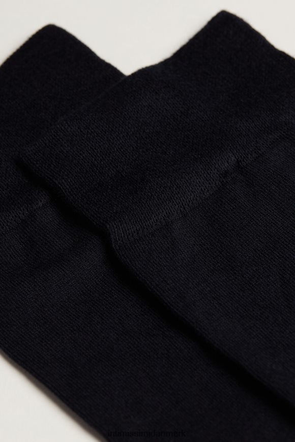 Intimissimi korte stræk supima bomuldsstrømper Mænd 016-blå sokker 8DZ4XJ353