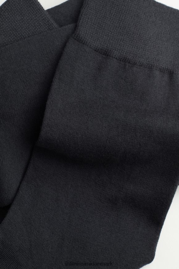 Intimissimi korte stræk supima bomuldsstrømper Mænd 780-koksgrå sokker 8DZ4XJ344