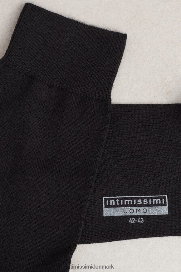 Intimissimi korte varme bomuldsstrømper Mænd 019-sort sokker 8DZ4XJ378