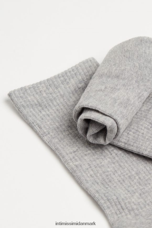 Intimissimi korte sokker i frotté Mænd 2000-grå fleece sokker 8DZ4XJ355