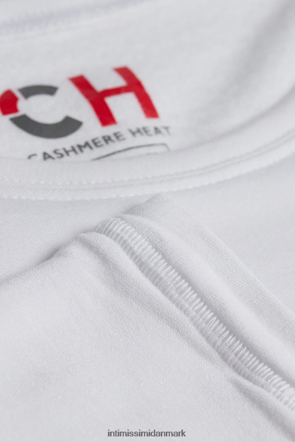 Intimissimi langærmet modal-cashmir top Mænd 001-hvid beklædning 8DZ4XJ227