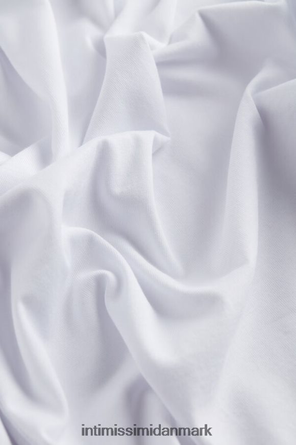 Intimissimi langærmet supima bomuldstop Mænd 001-hvid beklædning 8DZ4XJ294