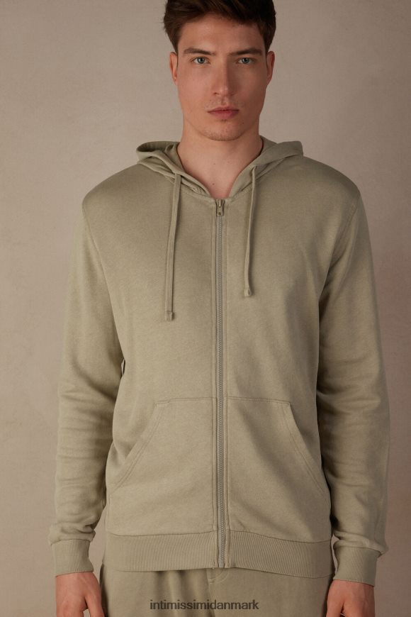 Intimissimi vasket kollektion sweatshirt med lynlås Mænd 166j-sandfarvet beige beklædning 8DZ4XJ188