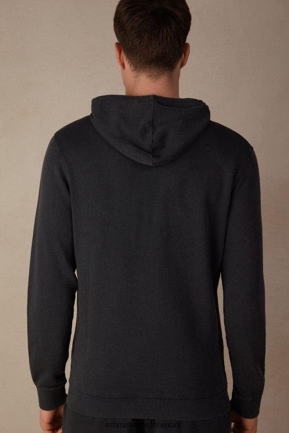 Intimissimi vasket kollektion sweatshirt med lynlås Mænd 762i-grå beklædning 8DZ4XJ185