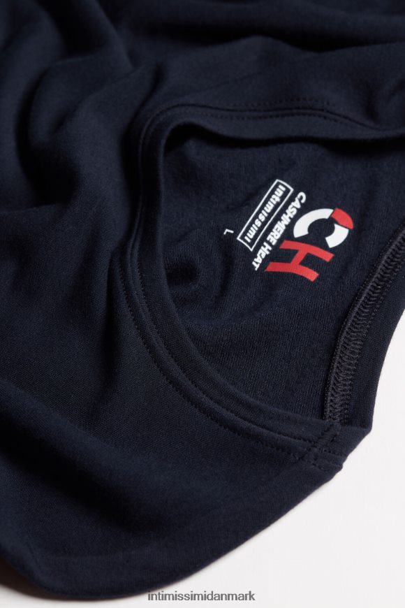 Intimissimi kortærmet modal-cashmir top Mænd 800-midnatsblå beklædning 8DZ4XJ253