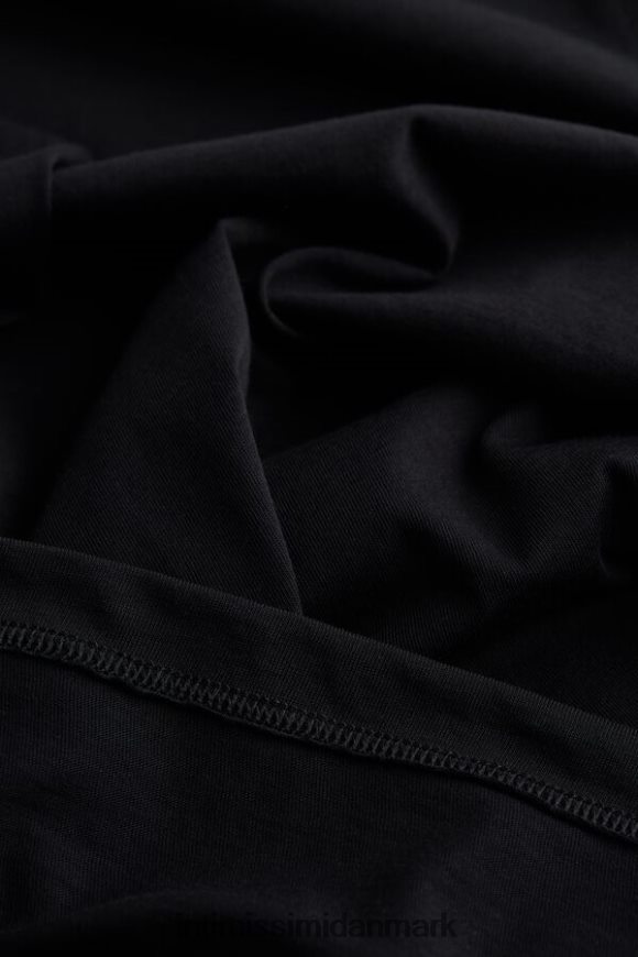 Intimissimi kortærmet t-shirt med rund hals i ekstra fin supima bomuld Mænd 019-sort beklædning 8DZ4XJ289