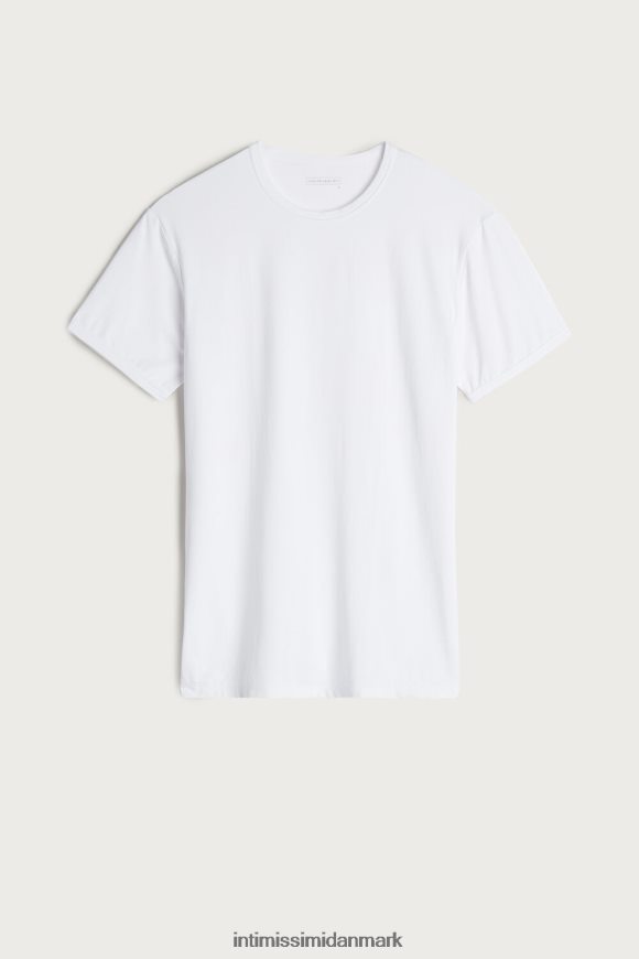 Intimissimi mikrofiber t-shirt Mænd 001-hvid beklædning 8DZ4XJ455