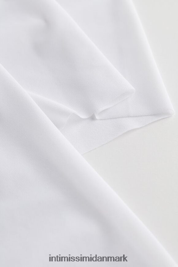 Intimissimi raw-edge micromesh top Mænd 001-hvid beklædning 8DZ4XJ266