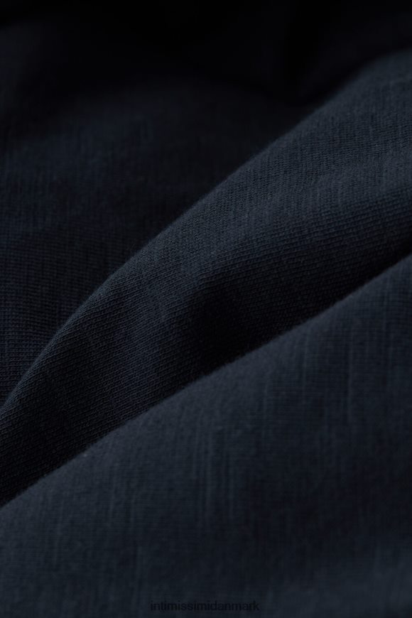 Intimissimi slub bomuld t-shirt Mænd 800-midnatsblå beklædning 8DZ4XJ192