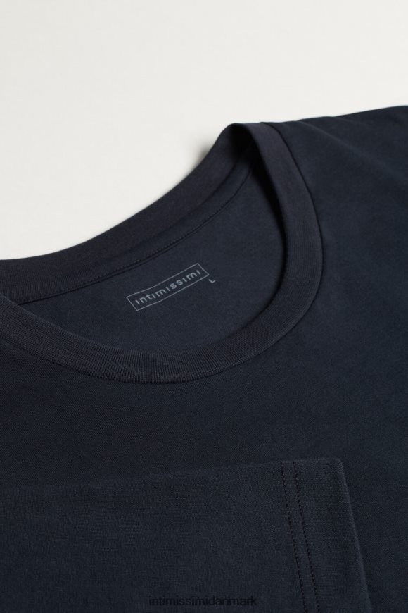 Intimissimi t-shirt i bomuldsjersey Mænd 800-midnatsblå beklædning 8DZ4XJ224
