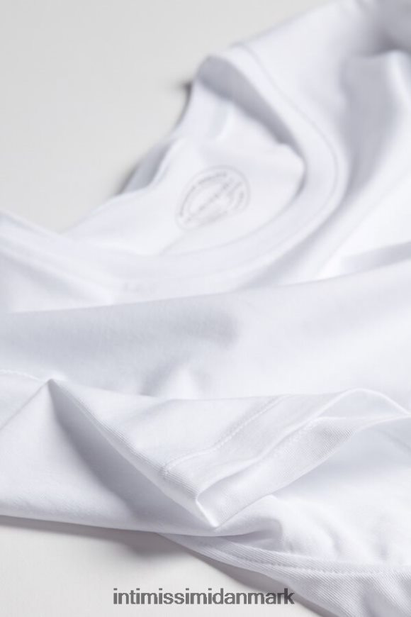 Intimissimi t-shirt i stræk supima bomuld Mænd 001-hvid beklædning 8DZ4XJ286