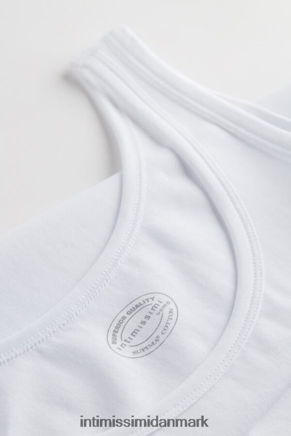 Intimissimi ærmeløs vest top med rund hals Mænd 001-hvid beklædning 8DZ4XJ271