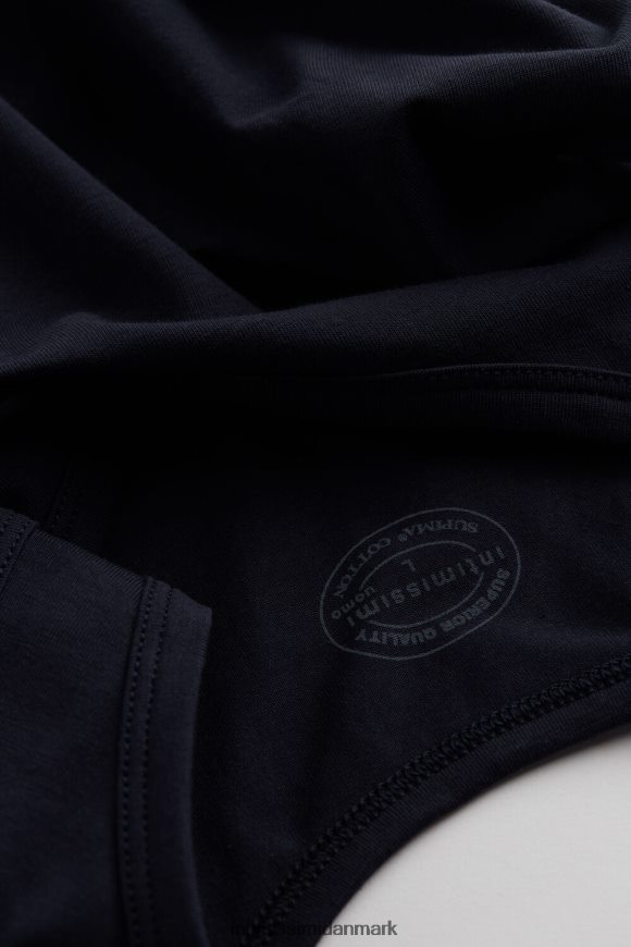 Intimissimi ærmeløs vest top med rund hals Mænd 800-midnatsblå beklædning 8DZ4XJ273