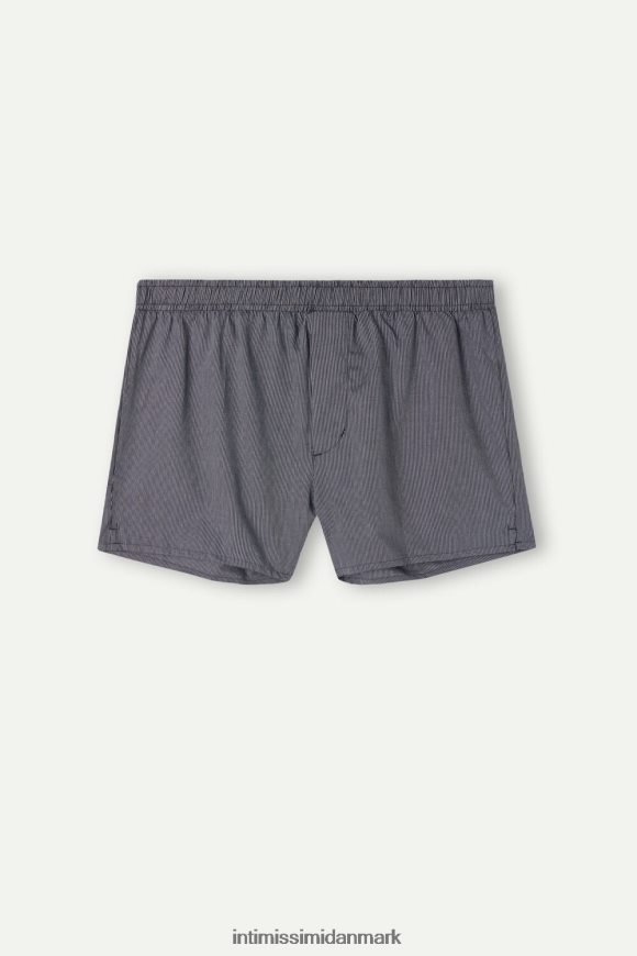 Intimissimi boksere med printdetaljer Mænd 173j-blå nålesnor undertøj 8DZ4XJ47