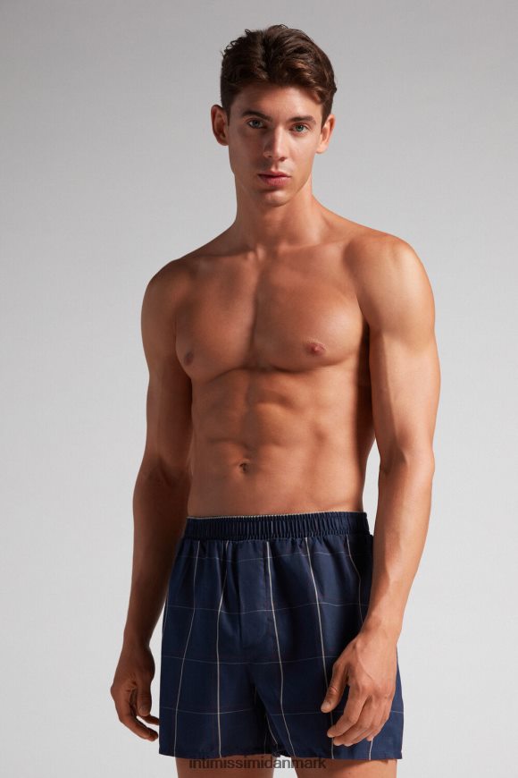 Intimissimi boksere med printdetaljer Mænd 374j-tjek bicolor undertøj 8DZ4XJ14