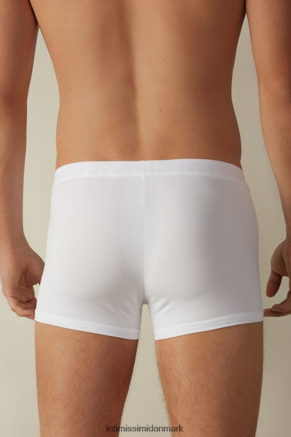 Intimissimi boxershorts i mikrofiber med logo Mænd 001-hvid undertøj 8DZ4XJ150