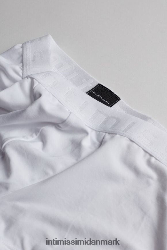 Intimissimi boxershorts i mikrofiber med logo Mænd 001-hvid undertøj 8DZ4XJ150