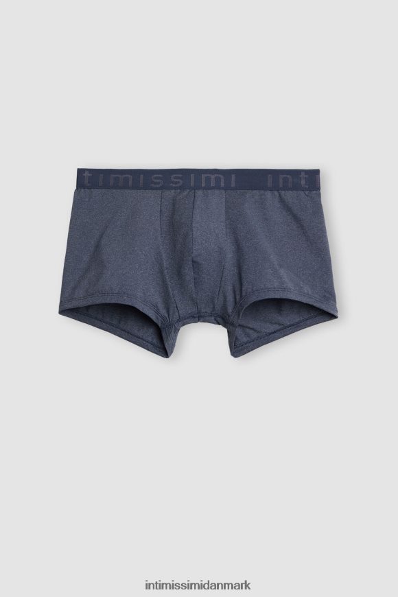 Intimissimi boxershorts i mikrofiber med logo Mænd 5210-denim blå blanding undertøj 8DZ4XJ110
